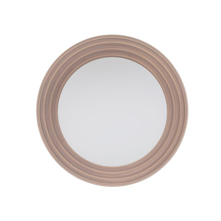 Kinkiet okrągły ceramiczny ze szklaną kulą Clay 22cm biały / róż Nowodvorski