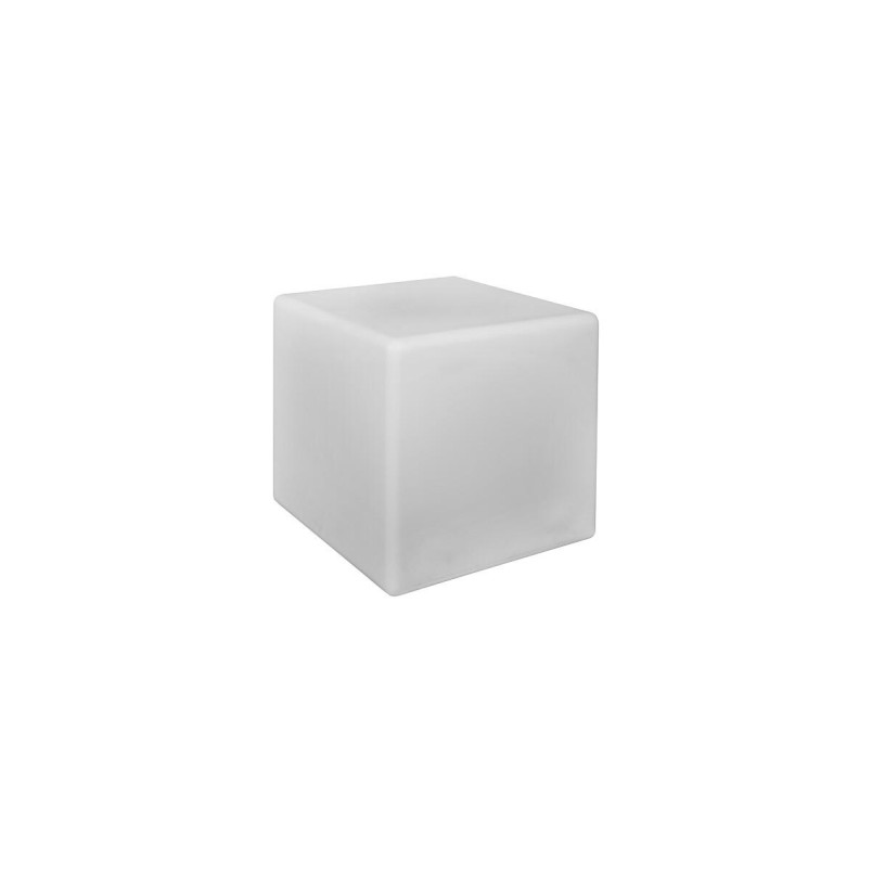 Lampa ogrodowa kostka Cumulus Cube 38,5cm biała Nowodvorski
