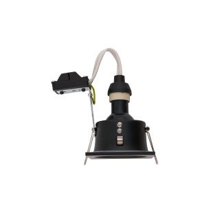Lampa spot kwadratowa - podtynkowa Delta IP54 8,5cm czarna Nowodvorski
