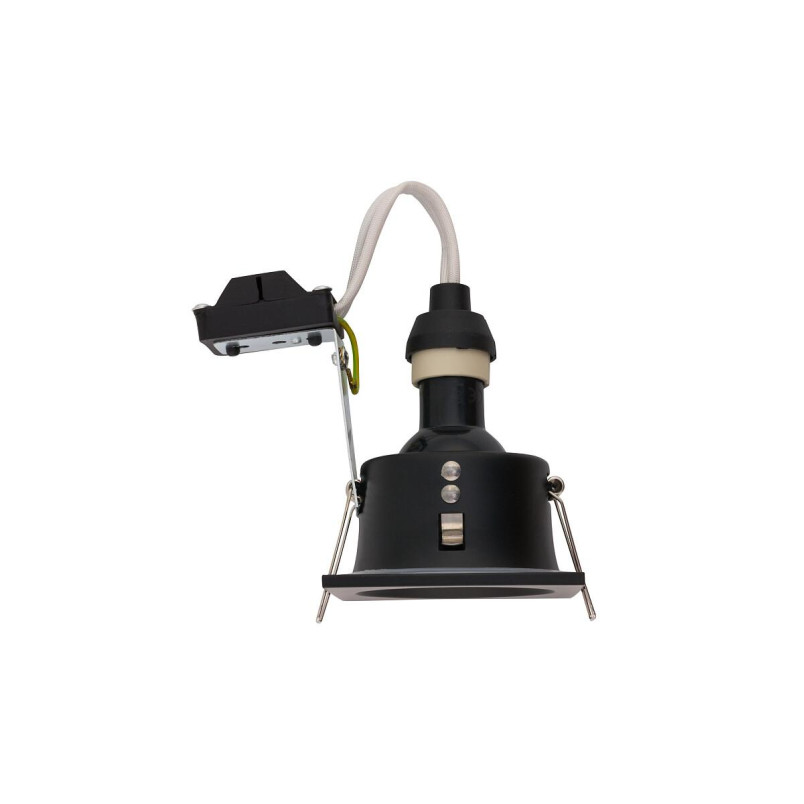 Lampa spot kwadratowa - podtynkowa Delta IP54 8,5cm czarna Nowodvorski