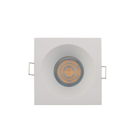 Lampa spot kwadratowa - podtynkowa Delta IP54 8,5cm biała Nowodvorski