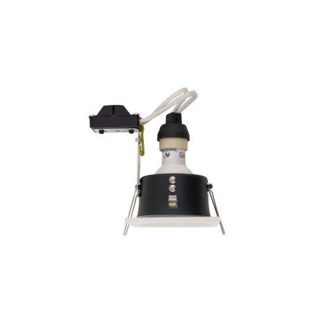 Lampa spot kwadratowa - podtynkowa Delta IP54 8,5cm biała Nowodvorski