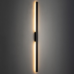 Kinkiet pionowy zewnętrzny Demi 144cm LED 3000K IP54 czarny Nowodvorski