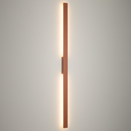Kinkiet pionowy zewnętrzny Demi 144cm LED 3000K IP54 ceglany Nowodvorski