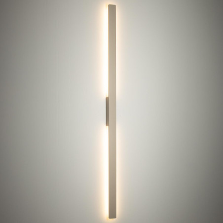 Kinkiet pionowy zewnętrzny Demi 144cm LED 3000K IP54 piaskowy Nowodvorski