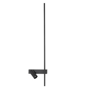Kinkiet pionowy z reflektorkiem Easy Right LED 3000K czarny Nowodvorski