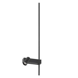 Kinkiet pionowy z reflektorkiem Easy Right LED 3000K czarny Nowodvorski