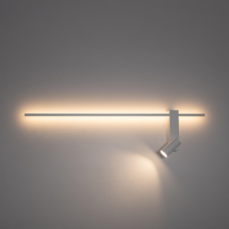 Kinkiet pionowy z reflektorkiem Easy Right LED 3000K biały Nowodvorski