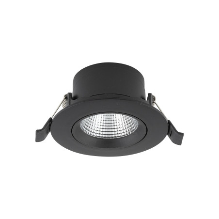 Lampa spot - podtynkowa Egina 11cm LED 10W 3000K czarna Nowodvorski