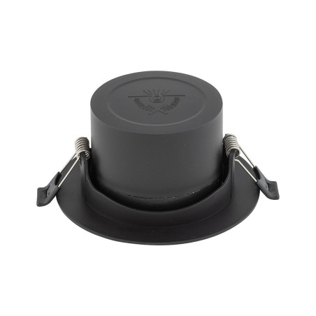 Lampa spot - podtynkowa Egina 11cm LED 10W 3000K czarna Nowodvorski