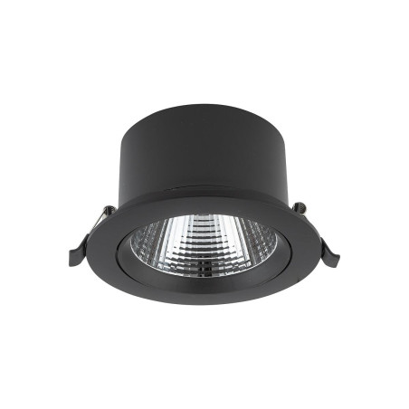 Lampa spot - podtynkowa Egina 14cm LED 15W 3000K czarna Nowodvorski