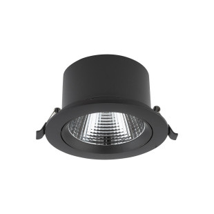 Lampa spot - podtynkowa Egina 14cm LED 15W 4000K czarna Nowodvorski