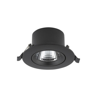 Lampa spot - podtynkowa Egina 9cm LED 5W 3000K czarna Nowodvorski
