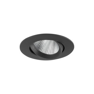 Lampa spot - podtynkowa Egina 9cm LED 5W 3000K czarna Nowodvorski