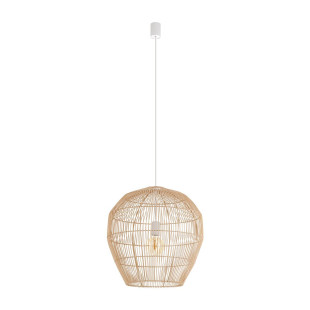 Lampa wisząca bambusowa boho Haiti 50cm Nowodvorski