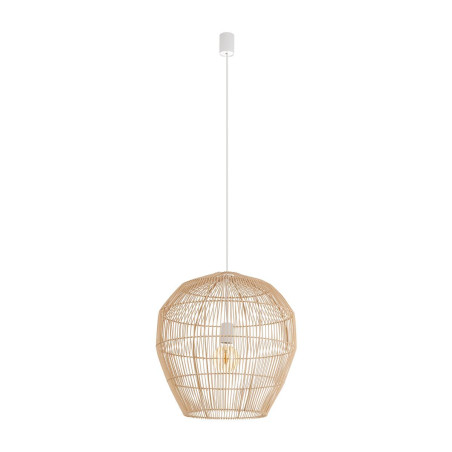Lampa wisząca bambusowa boho Haiti 50cm Nowodvorski