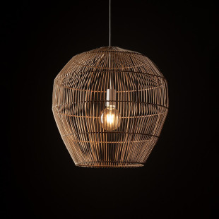 Lampa wisząca bambusowa boho Haiti 50cm Nowodvorski