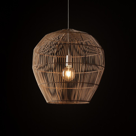 Lampa wisząca bambusowa boho Haiti 50cm Nowodvorski