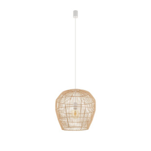 Lampa wisząca bambusowa boho Haiti 43cm Nowodvorski