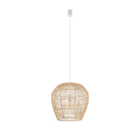 Lampa wisząca bambusowa boho Haiti 43cm Nowodvorski