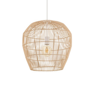 Lampa wisząca bambusowa boho Haiti 43cm Nowodvorski