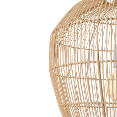 Lampa wisząca bambusowa boho Haiti 43cm Nowodvorski