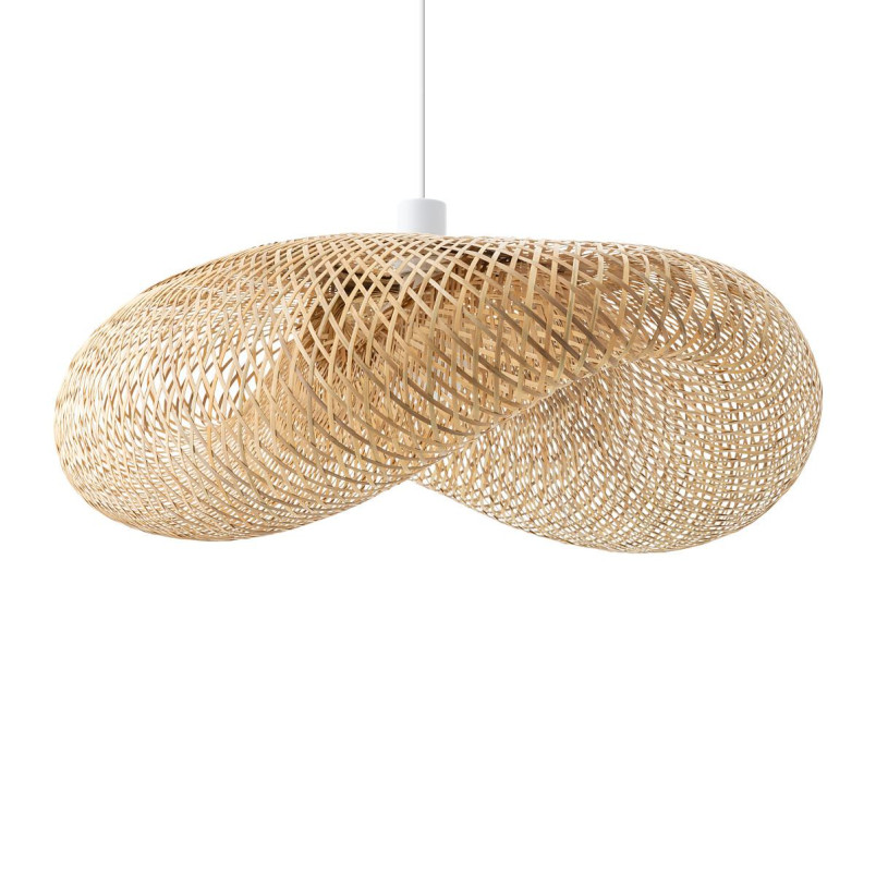 Lampa wisząca bambusowa boho Havana 80cm Nowodvorski