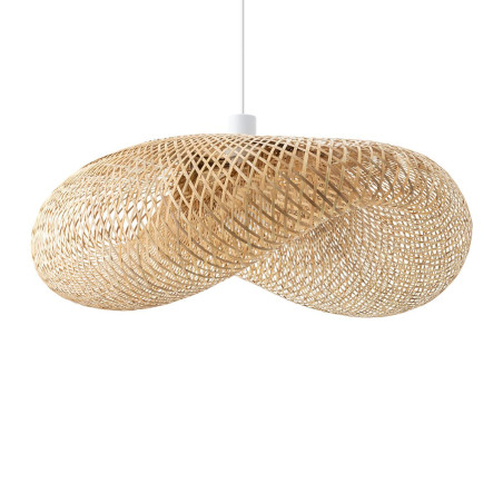 Lampa wisząca bambusowa boho Havana 80cm Nowodvorski