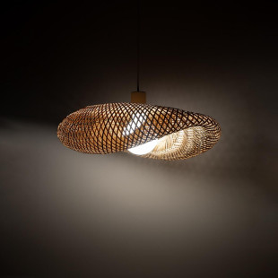 Lampa wisząca bambusowa boho Havana 50cm Nowodvorski