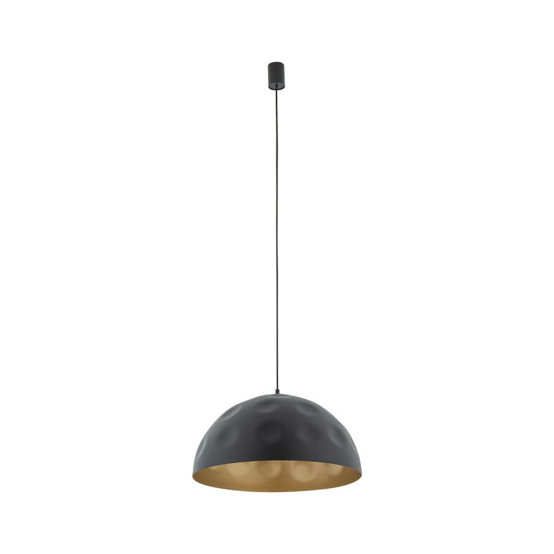 Lampa wisząca półkula loft Hemisphere Hit 50cm czarno-złota Nowodvorski