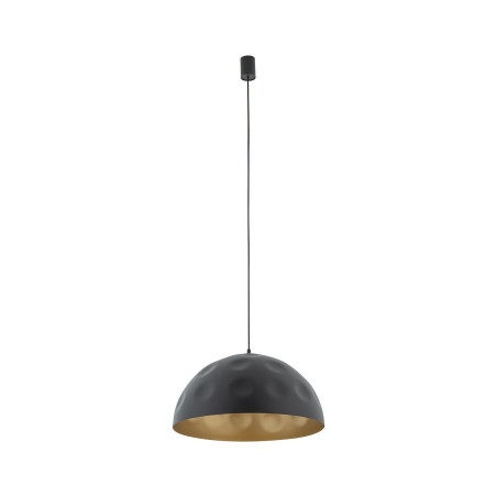 Lampa wisząca półkula loft Hemisphere Hit 50cm czarno-złota Nowodvorski