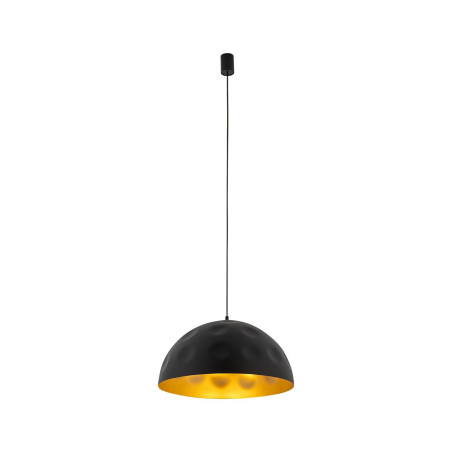Lampa wisząca półkula loft Hemisphere Hit 50cm czarno-złota Nowodvorski