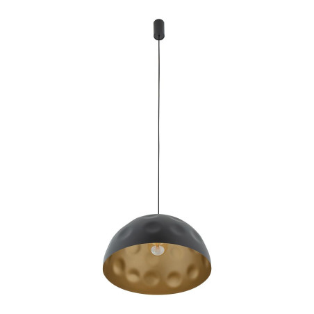 Lampa wisząca półkula loft Hemisphere Hit 50cm czarno-złota Nowodvorski