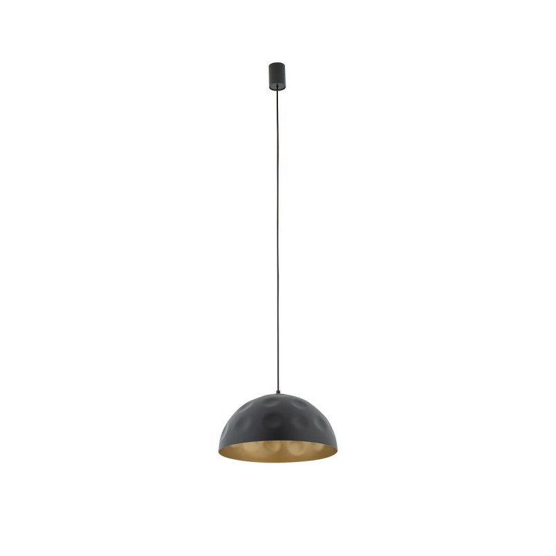 Lampa wisząca półkula loft Hemisphere Hit 33cm czarno-złota Nowodvorski