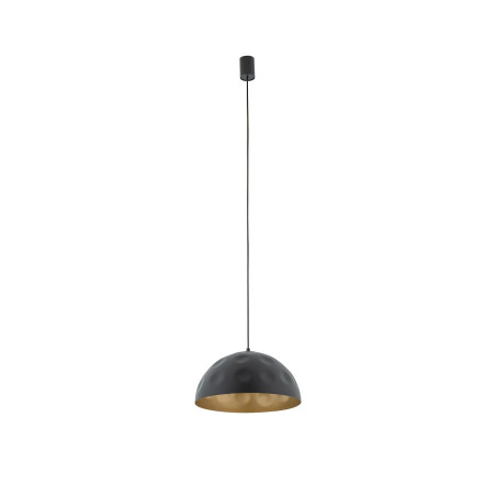 Lampa wisząca półkula loft Hemisphere Hit 33cm czarno-złota Nowodvorski