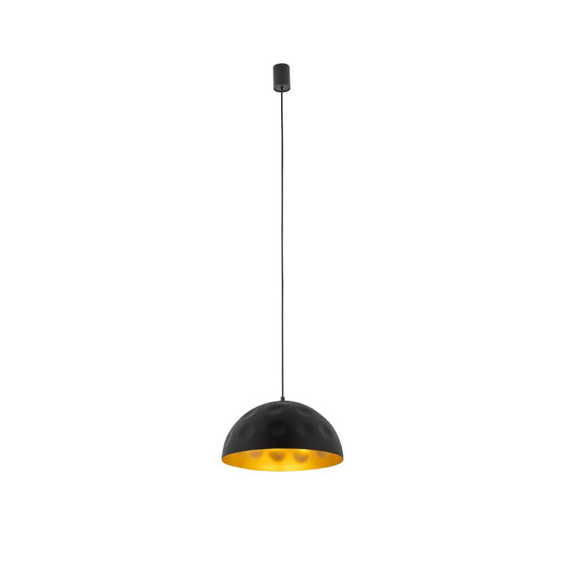 Lampa wisząca półkula loft Hemisphere Hit 33cm czarno-złota Nowodvorski