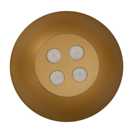 Lampa wisząca półkula Hemisphere Super 50cm biało-złota Nowodvorski