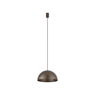 Lampa wisząca półkula Hemisphere Super 33cm czekoladowa Nowodvorski