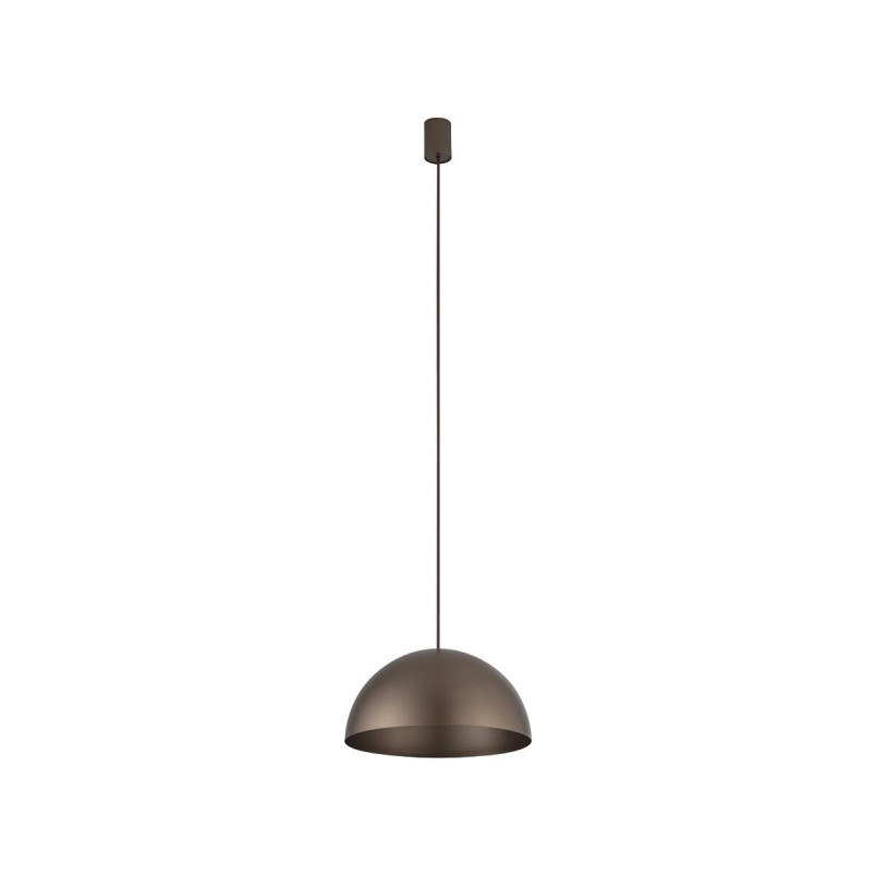 Lampa wisząca półkula Hemisphere Super 33cm czekoladowa Nowodvorski