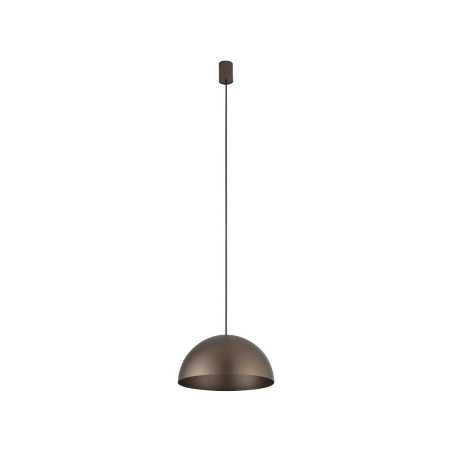 Lampa wisząca półkula Hemisphere Super 33cm czekoladowa Nowodvorski