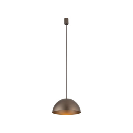 Lampa wisząca półkula Hemisphere Super 33cm czekoladowa Nowodvorski