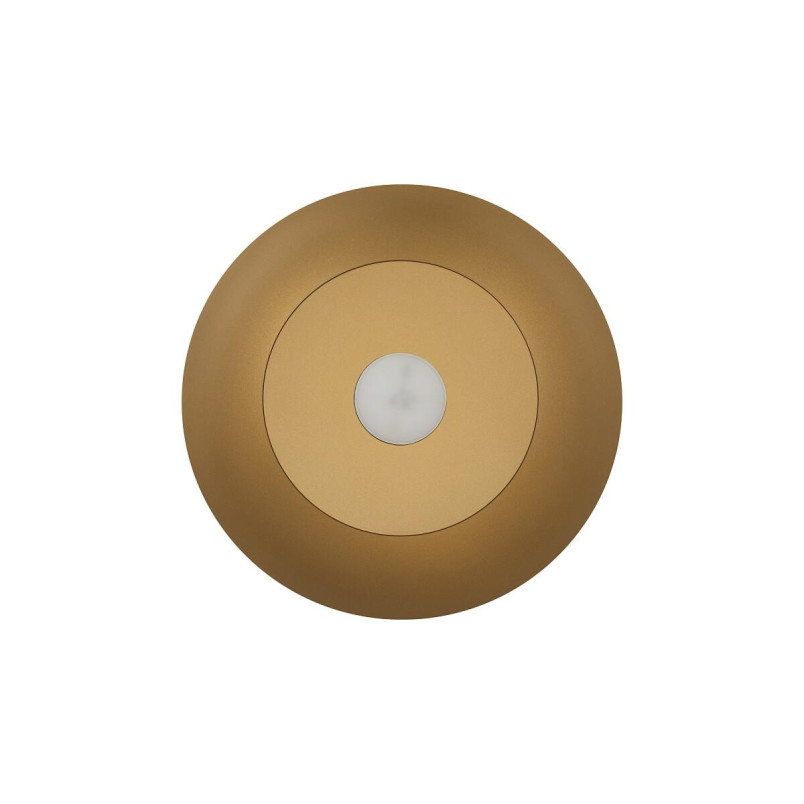 Lampa wisząca półkula Hemisphere Super 33cm biało-złota Nowodvorski
