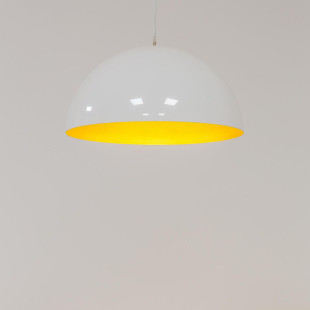Lampa wisząca półkula Hemisphere Super 33cm biało-złota Nowodvorski