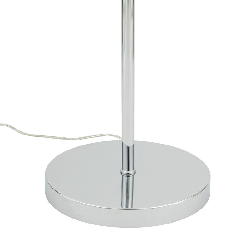 Lampa podłogowa z abażurem Hotel 154cm kremowy / chrom Nowodvorski