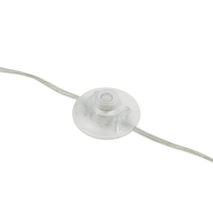 Lampa podłogowa z abażurem Hotel 154cm kremowy / chrom Nowodvorski