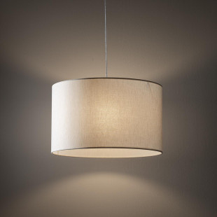Lampa wisząca z abażurem Hotel 50cm kremowy / chrom Nowodvorski