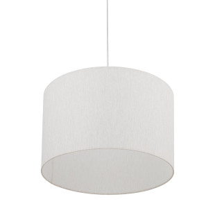 Lampa wisząca z abażurem Hotel 50cm kremowy / chrom Nowodvorski