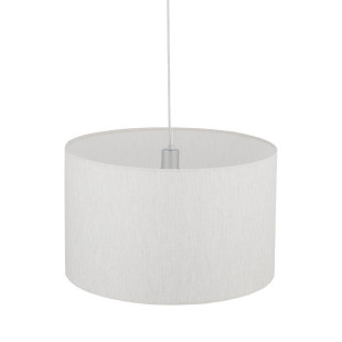 Lampa wisząca z abażurem Hotel 50cm kremowy / chrom Nowodvorski