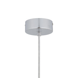 Lampa wisząca z abażurem Hotel 50cm kremowy / chrom Nowodvorski