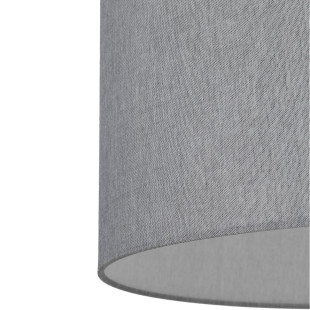 Lampa wisząca z abażurem Hotel 50cm szary / chrom Nowodvorski